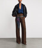 Etro Paisley Aida Shawl geometric pattern fringed edges (British brand)
