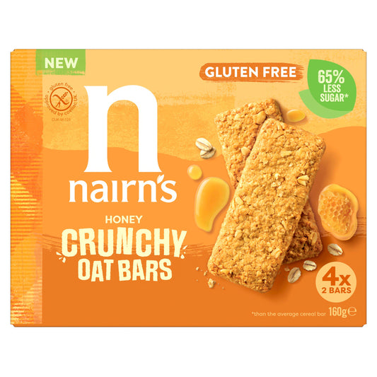 Nairn's Honey Crunchy Oat Bars x8 160g GOODS Sainsburys   