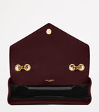 Saint Laurent small Loulou shoulder bag in padded matelassé leather, imported from the UK