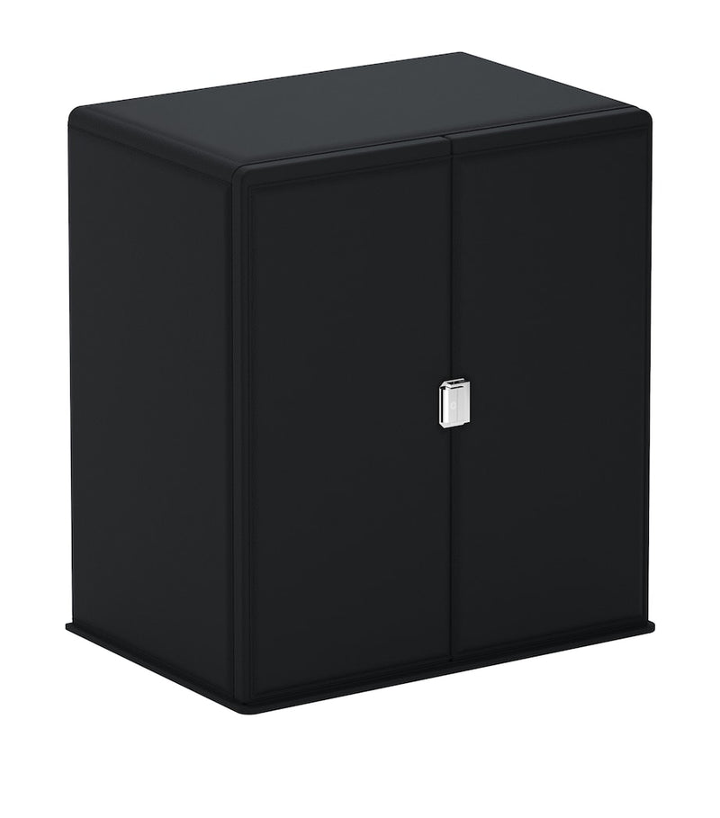 Scatola Del Tempo Rotore 9 watch winder cabinet in leather (British brand)
