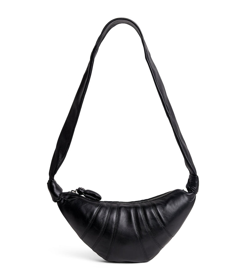 Lemaire small nappa leather croissant cross-body bag - British product