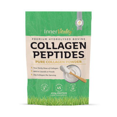 Holland & Barrett Inner Vitality Premium Hydrolysed Bovine Collagen Peptides Powder 450g- Buy online at McGrocer