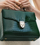 Aspinal of London Mayfair top-handle bag Italian leather (British brand)