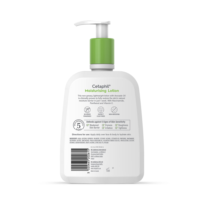 Cetaphil Moisturising Face Body Lotion 473ml