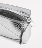 Loewe mini python skin Puzzle Edge handbag, imported from the UK
