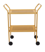Harrods Kaymet Two-Tier Rubber Grip Serving Trolley- Buy online at McGrocer