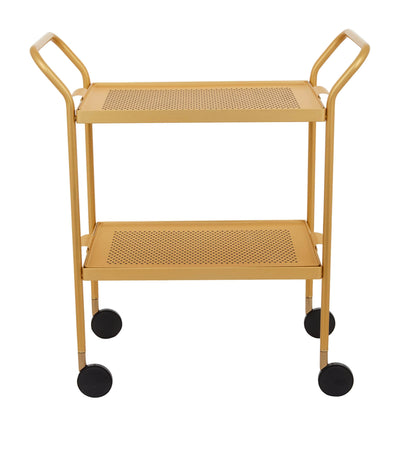 Kaymet Two-Tier Rubber Grip Serving Trolley