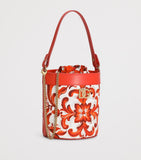 Dolce&Gabbana Kids Majolica bucket bag with embroidery, compact size (British brand)