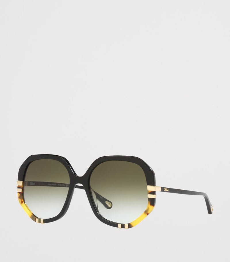 Chloé rectangle sunglasses, imported from the UK