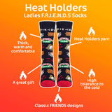 Heat Holders Friends thermal socks 4-8 UK, UK version