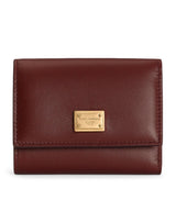 Harrods Dolce&Gabbana Plongé Calfskin French Flap Wallet- Buy online at McGrocer