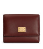 Dolce&Gabbana plongé calfskin French flap wallet, UK version