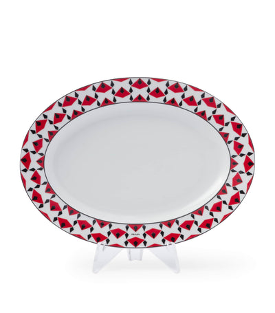 Harrods Prada Vienna Serving Plate Decorative Tableware 28cm- Buy online at McGrocer