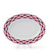Harrods Prada Vienna Serving Plate Decorative Tableware 28cm- Buy online at McGrocer