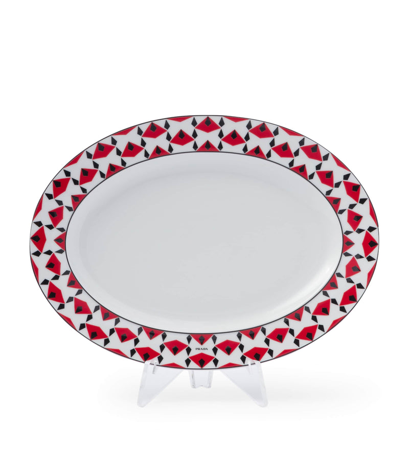 Prada Vienna serving plate 28cm, imported from the UK