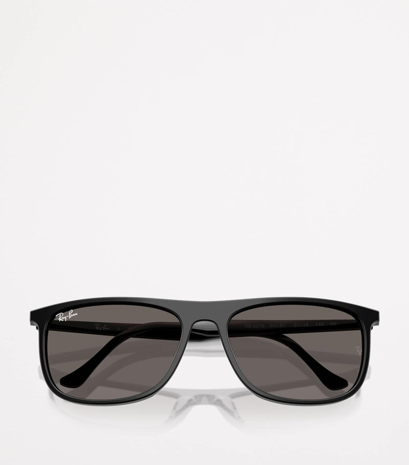 Ray-Ban RB2216 rectangle sunglasses acetate frame (British brand)