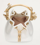 Jimmy Choo Bon Bon satin top-handle bag small, UK version