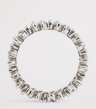 Suzanne Kalan white gold diamond eternity ring, UK version