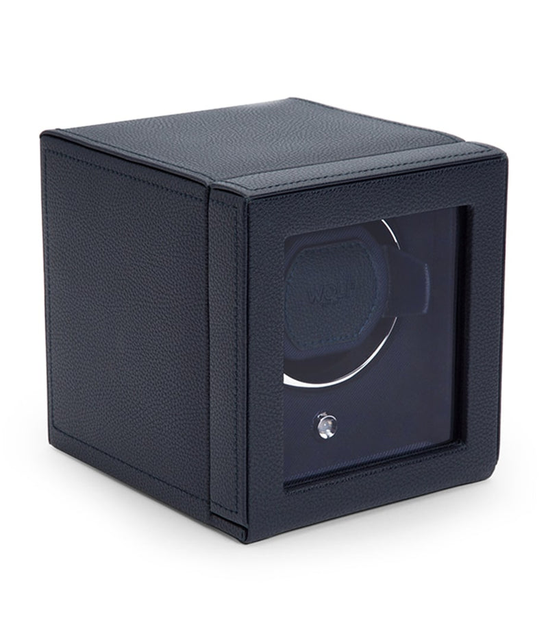 WOLF Cub watch winder with cover vegan leather - British product