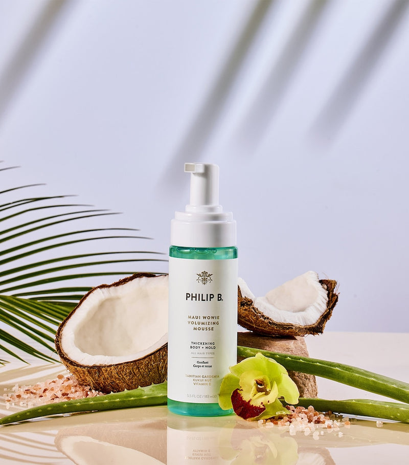 Philip B Maui Wowie Volumizing Mousse 163ml, imported from the UK