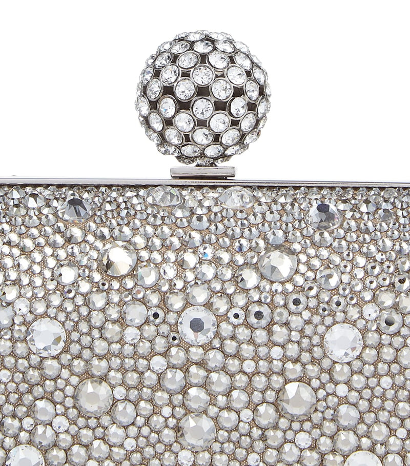 Jimmy Choo crystal embellished clutch bag compact 11cm, UK version