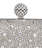 Jimmy Choo crystal embellished clutch bag compact 11cm, UK version