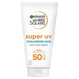 Superdrug Garnier Ambre Solaire Anti-Age UV Protection Cream SPF50 50ml- Buy online at McGrocer