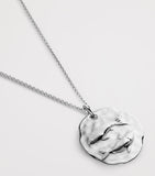 Monica Vinader sterling silver Pisces zodiac necklace (British brand)