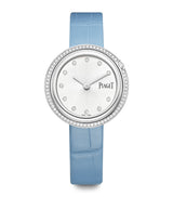 Harrods Piaget Possession Watch Steel Diamond Alligator Strap 34mm- Buy online at McGrocer