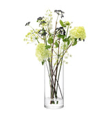 Harrods Tall Glass Column Vase 42cm- Buy online at McGrocer