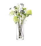 LSA International tall glass column vase 42cm, UK version