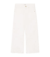 Harrods Chloé Kids Embroidered Cut-Out Straight Jeans Children's Jeans (4-14 Years)- Buy online at McGrocer
