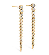 Harrods Persée Yellow Gold and Diamond Danaé Gradient Earrings- Buy online at McGrocer