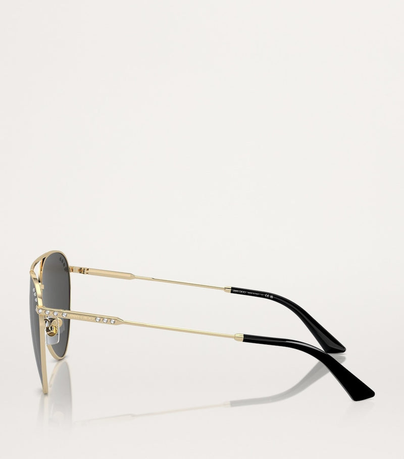 Jimmy Choo steel sunglasses JC4002B - British product