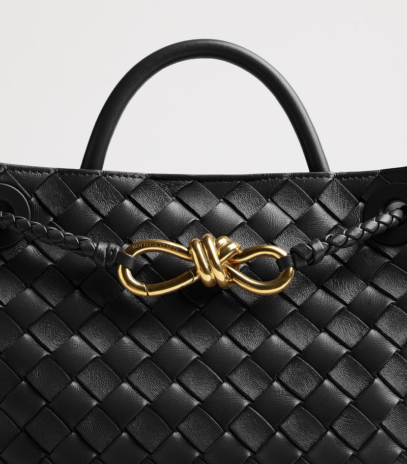 Bottega Veneta small leather Andiamo top-handle bag, UK version