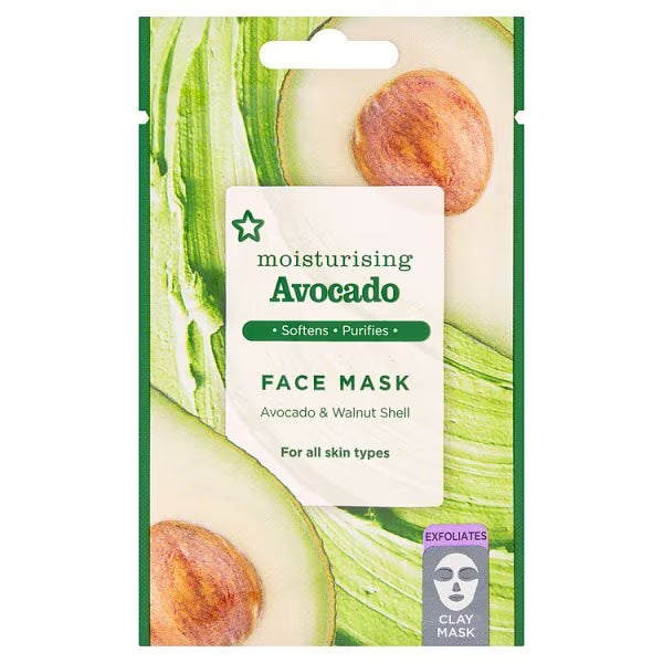 Superdrug Avocado Clay Mask 15ml (British brand)