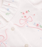Tartine et Chocolat cotton frill-collar all-in-one 0-24 months (British brand)