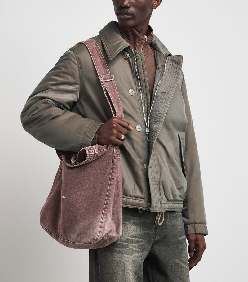 Our Legacy organic cotton messenger bag - British product