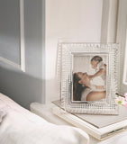 Waterford Lismore diamond-cut crystal picture frame 5x7 (British brand)