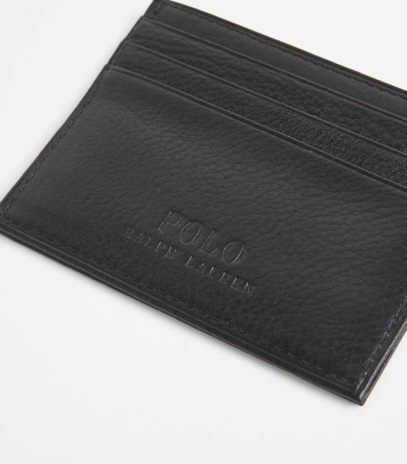 Polo Ralph Lauren leather card holder with six slots - (British brand)