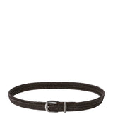 Harrods Brunello Cucinelli Leather-Blend Chevron-Effect Braided Belt- Buy online at McGrocer