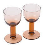 Prada Plinth white wine glasses set of 2, imported from the UK
