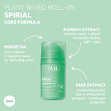 SVR Spirial Naturel Roll On Deodorant 50ml (British brand)
