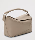 LOEWE small Puzzle top-handle calfskin leather bag (British brand)