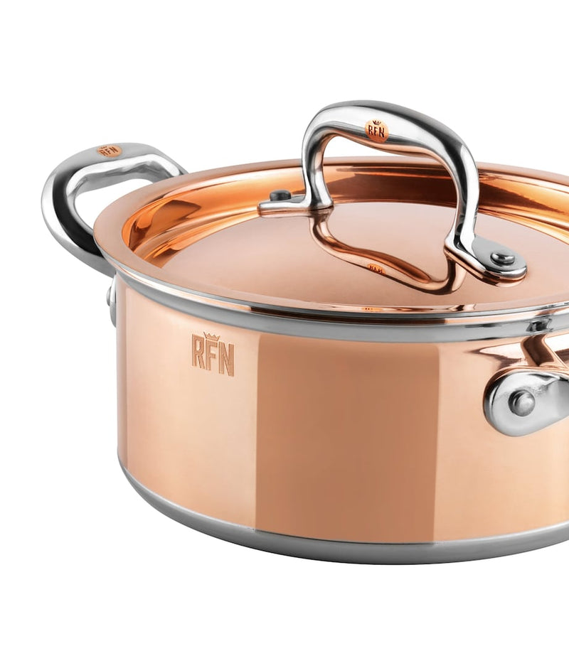 Ruffoni Con Classe saucepan 22cm copper stainless steel (British brand)