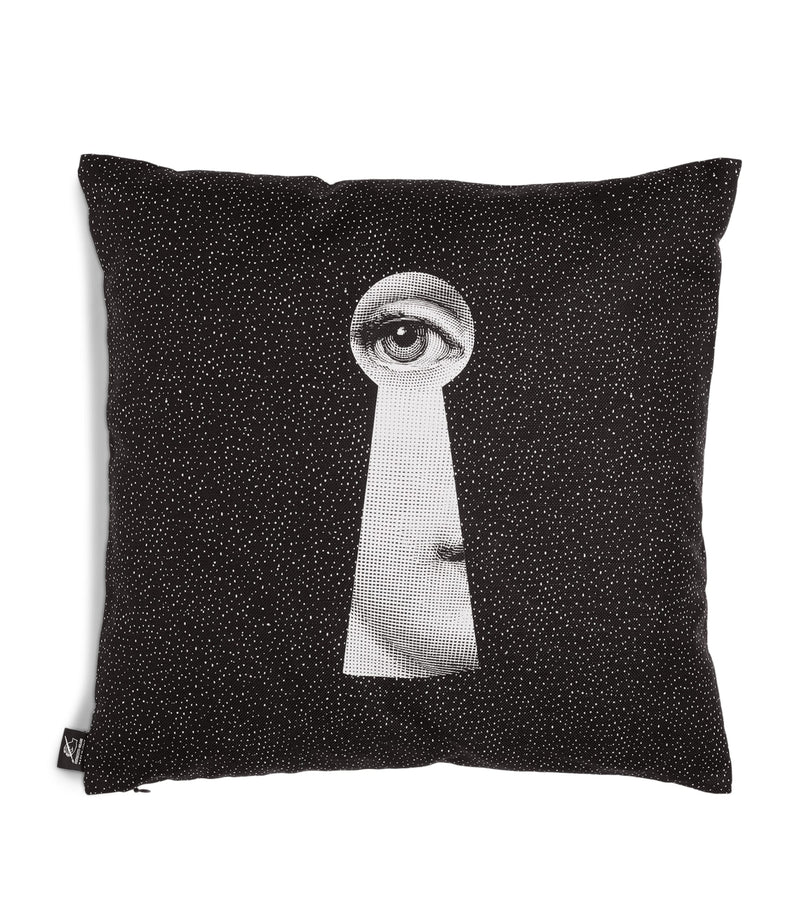 Fornasetti Chiave cushion - British product