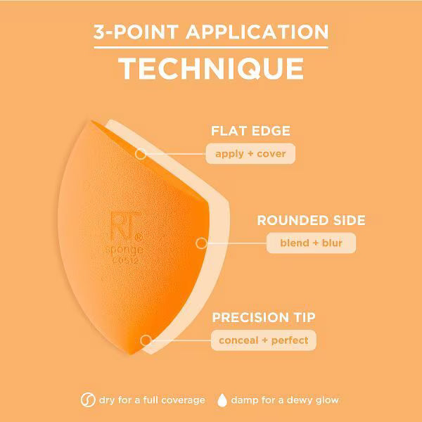 Real Techniques Miracle Complexion makeup sponge, imported from the UK