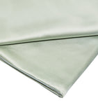 Gingerlily Silk Super King Flat Sheet Sage Green 280cm x 310cm, UK version