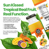 OORG natural mixed fruit juice 250ml pack of 6, imported from the UK
