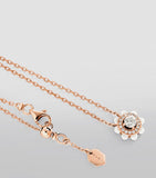 MARLI New York rose gold diamond Tip-Top necklace (British brand)